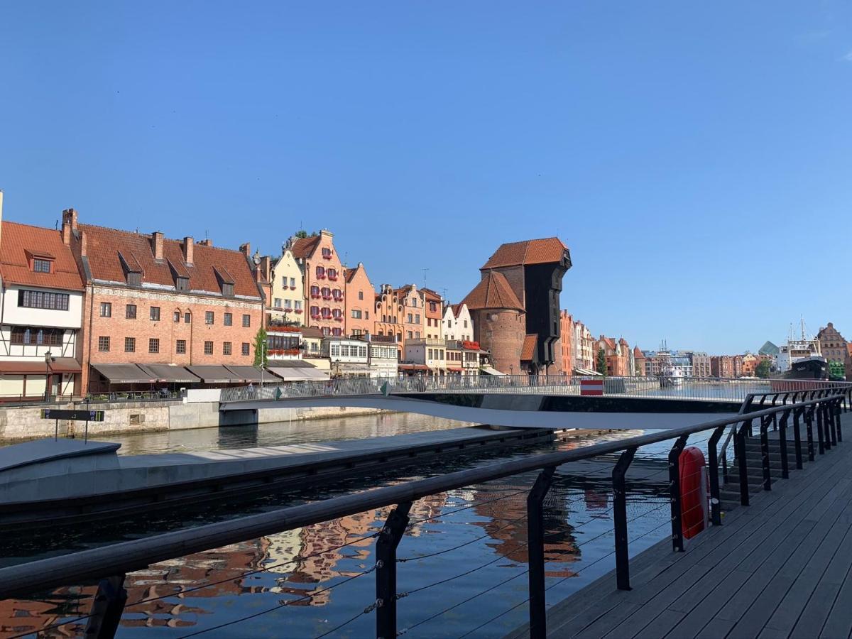 Baltic Riviera Apartments - Luxurious Apartment With Patio And River View Gdańsk Exteriör bild