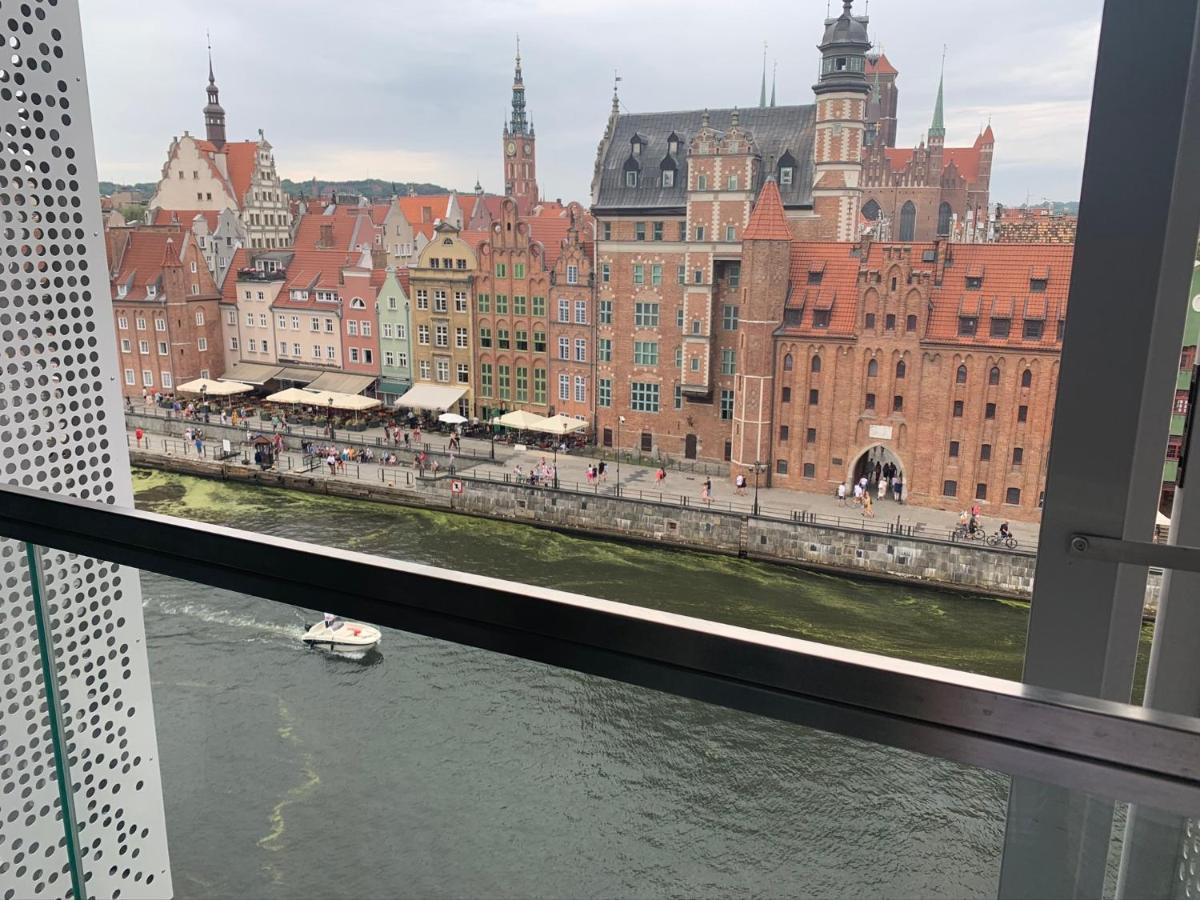 Baltic Riviera Apartments - Luxurious Apartment With Patio And River View Gdańsk Exteriör bild