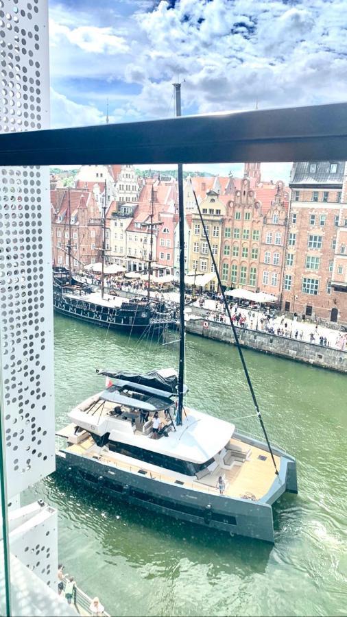 Baltic Riviera Apartments - Luxurious Apartment With Patio And River View Gdańsk Exteriör bild