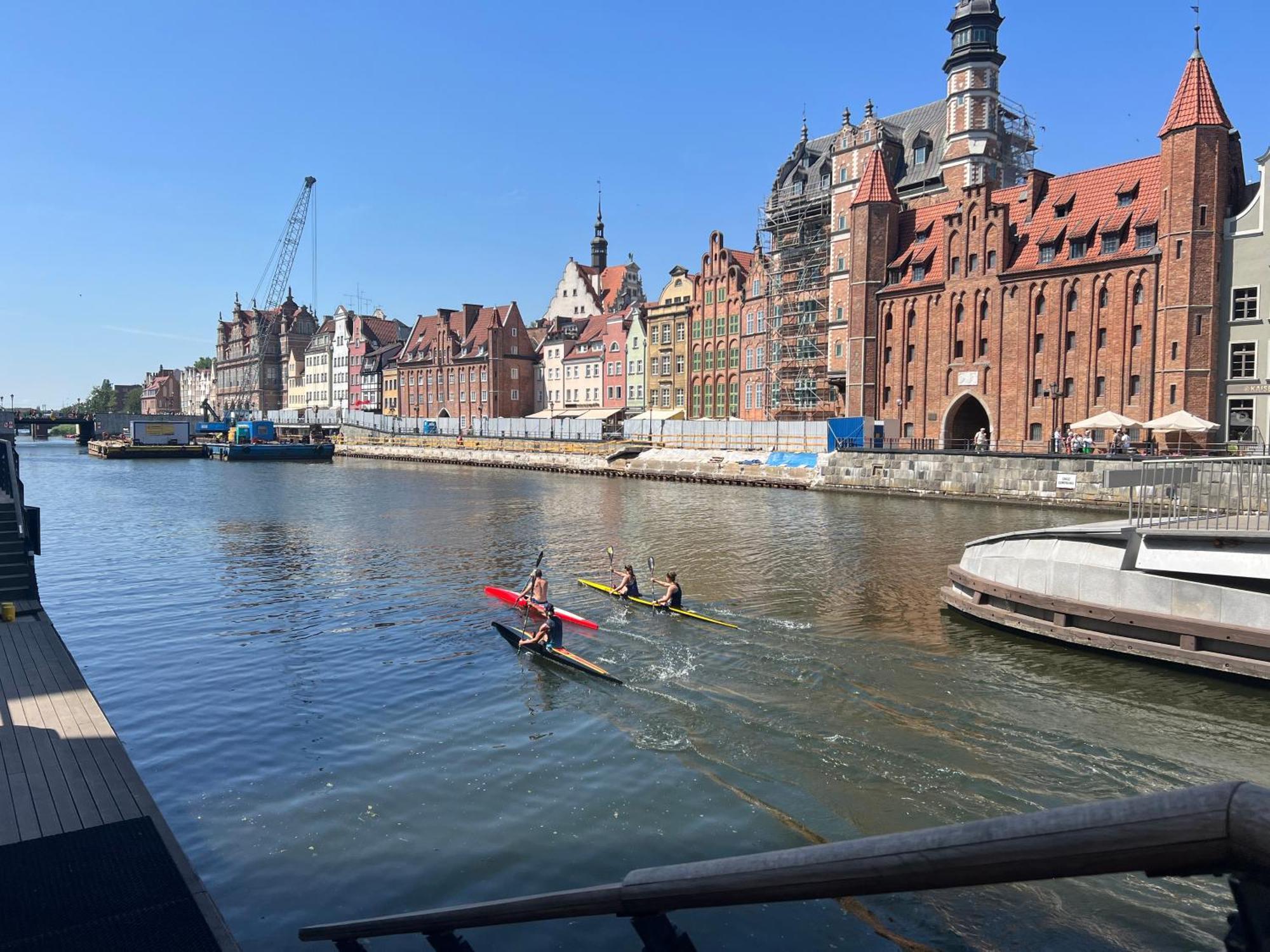 Baltic Riviera Apartments - Luxurious Apartment With Patio And River View Gdańsk Exteriör bild